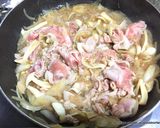 ガッツリ系の満足感たっぷりな、卵とじ豚丼作り方3写真