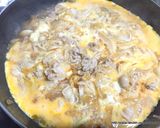ガッツリ系の満足感たっぷりな、卵とじ豚丼作り方4写真