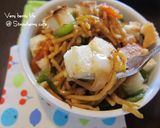 焼きそばパン風ココットカマン作り方3写真