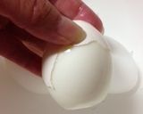 * 茹でたまごの♪つるるん♪皮剥き *作り方4写真