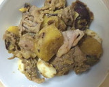 サツマイモと豚肉のチーズ焼き作り方3写真