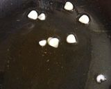 春菊と牛そぼろのオイスター焼きそば作り方3写真