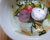 お茶漬け(二十日大根の漬け物)作り方2写真