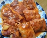 ベーコンとじゃがいものトマト煮込み作り方6写真