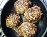 肉汁たっぷり♡ハンバーグ作り方7写真
