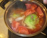キャベツの煮込み ミネストローネ風作り方12写真