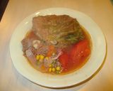キャベツの煮込み ミネストローネ風作り方14写真