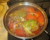 キャベツの煮込み ミネストローネ風作り方13写真