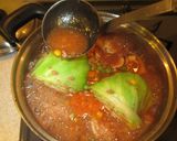 キャベツの煮込み ミネストローネ風作り方10写真