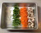 【保育園給食】パリパリ春巻き丼作り方1写真