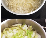 冬⭐大根と白菜と玉ねぎのお味噌汁♪作り方4写真