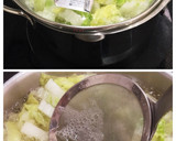 冬⭐大根と白菜と玉ねぎのお味噌汁♪作り方5写真