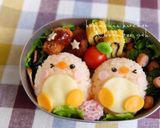 幼稚園 お弁当♡ぺんぎん キャラ弁作り方4写真