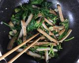 あげみとほうれん草の塩麹炒め作り方3写真