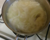 さつまいもと玉ねぎのお味噌汁♪作り方3写真