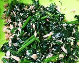 丼にお弁当もOK☆ほうれん草と鮭の和え物作り方5写真