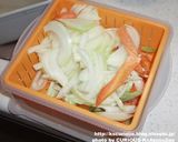 勝タン風ピリ辛野菜たっぷりうどん作り方6写真