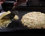 デラックスお好み焼き　カーキ入り作り方3写真