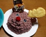 クリスマス☆立体ケーキ☆サンタ・トナカイ作り方12写真