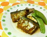 カレー風味爆発☆秋刀魚（又は鯖）の煮付け作り方5写真