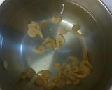 中華風!白菜と干し海老のお味噌汁作り方1写真