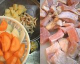 鶏ももチリトマト煮込み♪作り方1写真