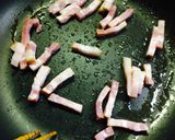 アスパラと舞茸のガーリック炒め作り方2写真
