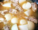 かぶと鳥肉のほくほく味噌煮作り方3写真