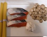 サーモンのクリームパスタ!スマイリー流!作り方1写真