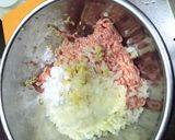 簡単！白菜と豚ひきの巻かないロール白菜作り方2写真