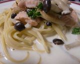 サーモンのクリームパスタ!スマイリー流!作り方18写真