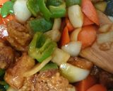 鶏唐揚げで酢豚風味の酢鶏に簡単リメイク！作り方4写真