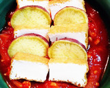 厚揚げとさつま芋のトマトソース焼き作り方4写真