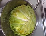 簡単！白菜と豚ひきの巻かないロール白菜作り方5写真