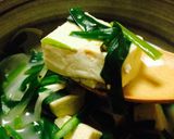 豆腐とニラのほっこり鶏白湯スープ♫作り方4写真