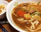カレーの次の日、カレーうどん!作り方6写真