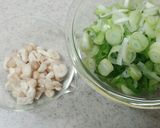 椎茸軸と白ネギ青いとこDE~万能ネギ味噌作り方1写真