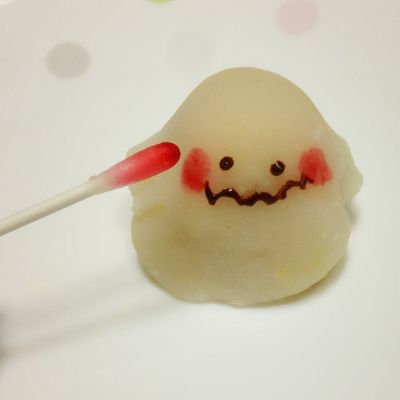 もちもち☆かわいい求肥のおばけちゃん！ by たぶ子 【クックパッド