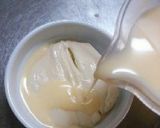 ココットカマンでチーズプリン作り方3写真