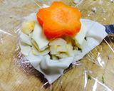 お弁当に♪レンジで簡単お花のチーカマ焼売作り方2写真