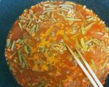 いもづるとひき肉のトマト煮作り方10写真