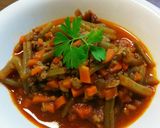 いもづるとひき肉のトマト煮作り方11写真