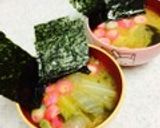 海苔のおみそ汁♪作り方9写真