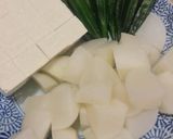 かぶと豆腐の和え物がトロトロに変身作り方1写真