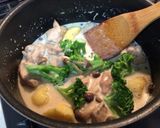 チキンとブロッコリーのクリーム煮作り方4写真