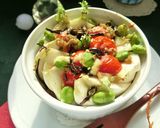 蕪×枝豆×トマト　❃和味ココットカマン。作り方12写真