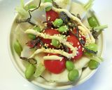 蕪×枝豆×トマト　❃和味ココットカマン。作り方9写真