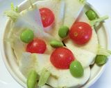 蕪×枝豆×トマト　❃和味ココットカマン。作り方8写真