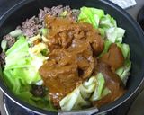 簡単でうまい！我が家のデミグラ丼作り方3写真