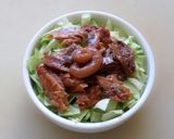 蒲焼きさんまとキャベツのココットカマン作り方2写真